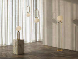 Nordlux Shapes Glass Pendant Light Hand Blown Glass Brass,mains - thumbnail 6