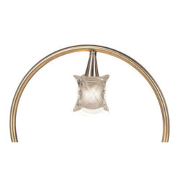 Luminosa Lighting Luminosa Rosa Del Desierto Table Lamp 1 Light G9, Antique Brass - thumbnail 5