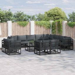Walplus Garden Sofa Set With Cushion 13 Pcs
