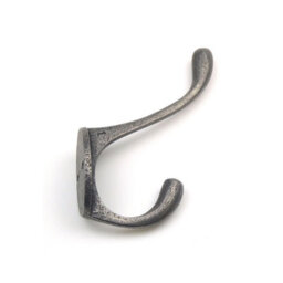 Oakcrafts - Traditional School House Antique Cast Iron Victorian Hat And Coat Hook - Pack Of 5 - thumbnail 4
