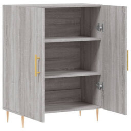 Berkfield Classic Sideboard Grey Sonoma 69.5X34X90 Cm Engineered Wood - thumbnail 6
