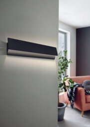 Adjustable Black Aluminium Led Wall Light With 12W Bulb Included - thumbnail 3