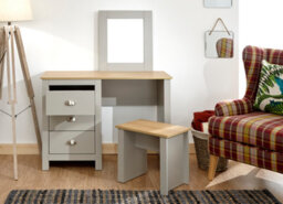Gfw Lancaster Dressing Table Set Grey - thumbnail 4