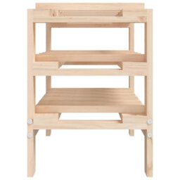 Walplus Wine Rack 61.5X30X42 Cm Solid Wood Pine - thumbnail 5