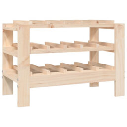 Walplus Wine Rack 61.5X30X42 Cm Solid Wood Pine - thumbnail 2