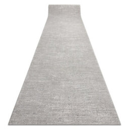 RugsX Modern Runner Tuls 51248 Structural, Melange Grey 60 Cm 60X290 Cm - thumbnail 1
