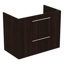 Ideal Standard I.life A Standard Matt Coffee Oak Effect Wall-Mounted Bathroom Vanity Unit (H) 630mm (W) 800mm - thumbnail 2