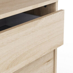FurniComp LTD Furnicomp Dallas Universal 3 Drawers Royal Oak 60Cm Internal Chest Of Drawers For Wardrobes - thumbnail 6