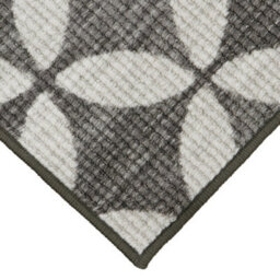 Jvl Fiora Machine Washable Door Mat, 44 X 75 Cm, Pewter - thumbnail 4