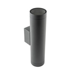 CGC Lighting Cgc Lucas Dark Grey Anthracite Extra Long Gu10 Double Up And Down Outdoor Wall Light Spotlight Ip44 Aluminium - thumbnail 7