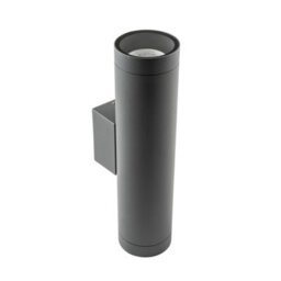 CGC Lighting Cgc Lucas Dark Grey Anthracite Extra Long Gu10 Double Up And Down Outdoor Wall Light Spotlight Ip44 Aluminium - thumbnail 6
