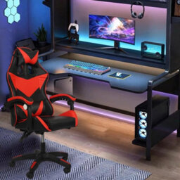 Ergonomic Adjustable Gaming Desk Tilt Chair Swivel Lumbar Support Office Home - thumbnail 6