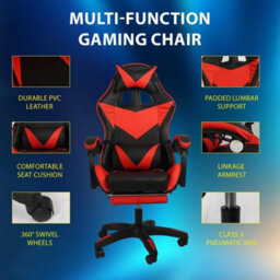 Ergonomic Adjustable Gaming Desk Tilt Chair Swivel Lumbar Support Office Home - thumbnail 3