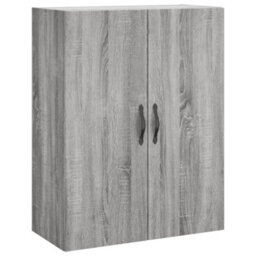 Berkfield Highboard Grey Sonoma 69.5X34X180 Cm Engineered Wood - thumbnail 5