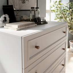 Furniture To Go Wensley 4 Drawer Chest In Light Grey And Oak - thumbnail 9