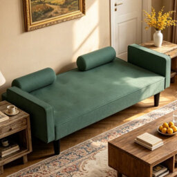 Click Clack Sofa Bed 3 Seater Double Guest Bed Linen Sleeper Folding Futon Couch - thumbnail 6