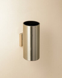 Cosmic Wall Mounted Toothbrush Holder, Chrome, Stainless Steel, Architect S+ Collection