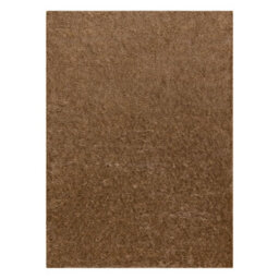 RugsX Carpet Buenos 6650 Shaggy Plain, Single Color Dark Beige  80X150 Cm - thumbnail 3