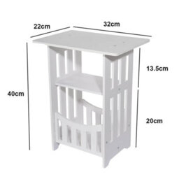 Small Bedside Table Nightstand Coffee Tea Table - thumbnail 2