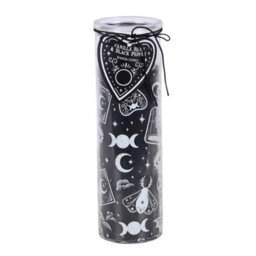 Vanilla Bean & Black Pepper Tube Candle Tall Gothic Glass Candle - thumbnail 2