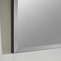 The Online Mirror Shop Overmantle Mirror Bevelled Edge Glass Simplistic Finish With Black Frame - H 71Cm X W 93Cm For Hang Anywhere Inside Of Your Home - thumbnail 4