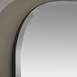 The Online Mirror Shop Overmantle Mirror Bevelled Edge Glass Simplistic Finish With Black Frame - H 71Cm X W 93Cm For Hang Anywhere Inside Of Your Home - thumbnail 3
