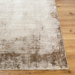 Livabliss Galey Alix Myrtle Avenue-Abstract Brown Cream Green Blue Modern Marble Fringe Living Dining Bedroom Rug 140 X 200 Cm Easy Care - thumbnail 5