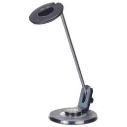 Wyld And Coco Luminalux Led Desk Lamp - Adjustable Arm, Pivoting Shade, Usb Charging, Black Metal Finish - thumbnail 6