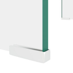 Berkfield Tv Stand/monitor Riser Glass Clear 60X25X11 Cm - thumbnail 5