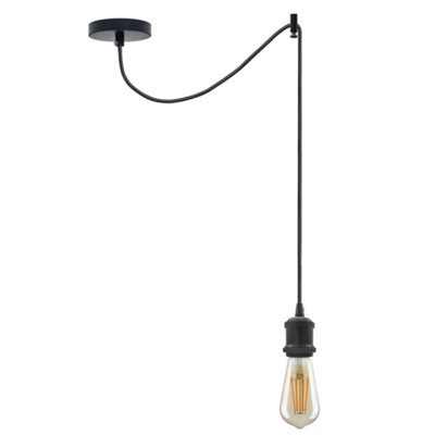 Vintage Spider Pendant Light Industrial Ceiling Hanging Lamp Fixture - image 1