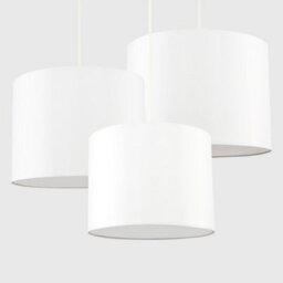 Valuelights Torbery Set Of 3 Cream Nesting Ceiling Light Shades (D)30Cm - thumbnail 3