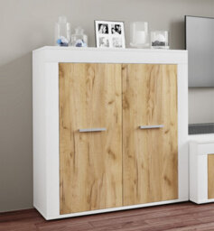 Vcm Chest Of Drawers Sideboard Usilo 2 Revolving Doors - thumbnail 3