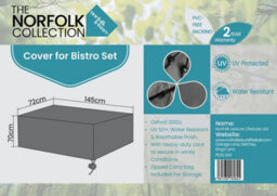 Norfolk Leisure Bistro Cover  L145Cm X W72Cm X H70Cm - thumbnail 2
