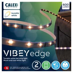 Calex Vibey Edge Mains-Powered Led Tunable White Strip Light Ip20 600Lm (L)2M - thumbnail 2