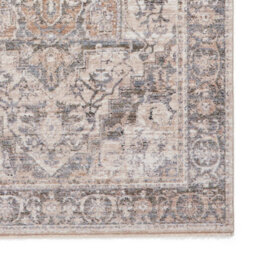 Green Traditional Abstract Bordered 10mm Thick Stain-Resistant Rug For Bedroom, Living Room, Dining Room-160Cm X 230Cm - thumbnail 4