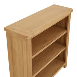 The Furniture Market Marbury Oak Small Low Bookcase - thumbnail 6