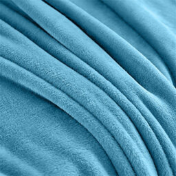 Bedlooms Light Blue Blanket, Reversible & Lightweight Couch & Bed Throw Blanket, King 200X240Cm - thumbnail 2