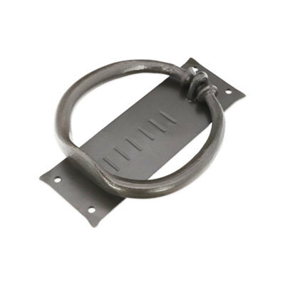 Spira Brass Flamingo Door Knocker Matt Black - image 1