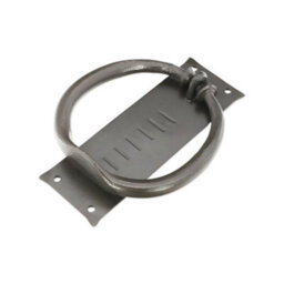 Spira Brass Flamingo Door Knocker Matt Black - thumbnail 1