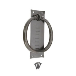 Spira Brass Flamingo Door Knocker Matt Black - thumbnail 4