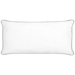 Wyld And Coco Japara Cotton Bed Pillows 2-Pack 40 X 80 Cm White - Adaptive Microfibre Filling, Oeko-Tex Certified - thumbnail 1