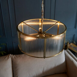 Luminosa Lighting Luminosa Ridgeton 3 Light Decorative Ceiling Pendant Antique Brass - thumbnail 4