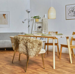 Natural Wicker Ceiling Light Shade Pendant Lampshade Easy Fit Scandi Boho Rattan - thumbnail 4