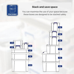 4 Bankers Box 10L Clear Plastic Storage Box With Lid Super Strong Plastic Box 140 X 340 X 215mm Pack Of 4 - thumbnail 5