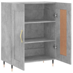 Berkfield Classic Sideboard Concrete Grey 69.5X34X90 Cm Engineered Wood - thumbnail 6