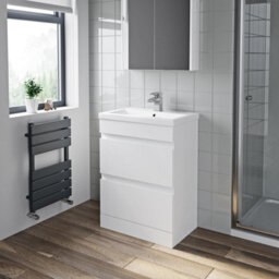 Affine Bathroom Suite 1500mm Freestanding Bath Toilet Wc Basin Vanity Unit - thumbnail 4