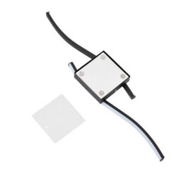 Living And Home 5W S-Type Dimmable Led Indoor Wall Light, With Remote Control And Touch Switch, Black - thumbnail 6