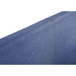 Julian Bowen Rialto 135Cm Double Dark Blue Linen Style Fabric Lift-Up Ottoman Storage Bed - thumbnail 9