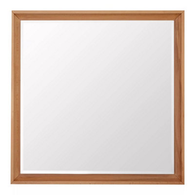 Orsina Stylish Design Square Wall Mirror, Mid Century Hallway Mirror For Livingroom, Elegant Modern Mirror - image 1