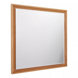 Orsina Stylish Design Square Wall Mirror, Mid Century Hallway Mirror For Livingroom, Elegant Modern Mirror - thumbnail 2